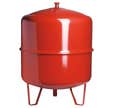 Vase d'expansion à membrane cylindrique sur pieds 35 litres