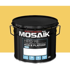 Peinture intérieure mat jaune mehoffer teintée en machine 10L HPO - MOSAIK 1