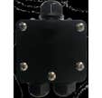 BOITE D'INTERCONNEXION IP68 3 VOIES NOIR