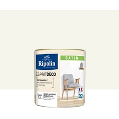 Peinture intérieure multi-supports acrylique satin teintéé en machine blanc aspen CH2 0031 0,5 L Esprit déco - RIPOLIN