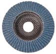 5 Disques à Lamelles Ø 125mm Grain 80 NORTON décapage bois métal pour meuleuse - abrasif
