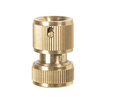 RACCORD RAPIDE STOP 15 MM LAITON FITT