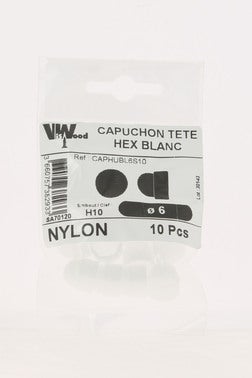 25pcs Cache Écrou Protection M8 Cache Boulon Capuchon Hexagonal 13mm Vis  Couvercle Plastique Dôme Blanc[676] - Cdiscount Bricolage