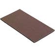 Lot de 2 patins feutre adhésif marron L.215 x l.80 mm