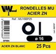 RONDELLES MOYENNE ZG D16X32 X3 X25