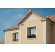 Corniche Element Droit 33x33.5x20 Blanc Casse