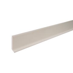 Plinthe PVC blanc 15 x 60 mm Long.2,5 m - SOTRINBOIS