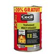 Traitement bois multi-usages volet porte bardage intérieur / extérieur 5 L + 20 % gratuit TX203 - CECIL PRO
