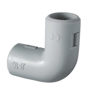 10 Coudes Equerre D20 Gris Bricoman