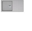 Evier platinium 1 bac Janus