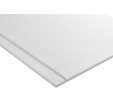 Plaque de plâtre NF 4BA13 H.250 x l.60cm - ISOLAVA