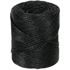 Fil torsade polypropylène noir Long.420 m Diam.1,7 mm 0