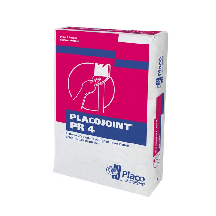 Placojoint Pr4 5kg, enduit joint séchage 4H00 PLACO 0