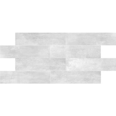 Carrelage intérieur blanc effet bois l.15 x L.60 cm Shabby wood 1