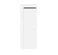 Radiateur fonte naomi vertical 1500w blanc airelec
