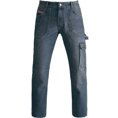 Pantalon de travail Denim bleu TXXL Touran - KAPRIOL 1