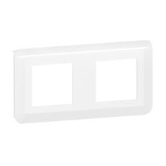 Plaque 2x2 modualire horizontale blanc Mosaic - LEGRAND 0