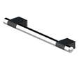 BARRE D'APPUI ONYX DUO BLACK 60 CM