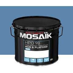 Peinture intérieure mat bleu adour teintée en machine 10L HPO - MOSAIK 1
