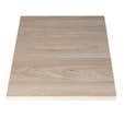 Lot de 2 tablettes chêne nordique pour colonne de Larg.40 cm