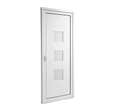 PORTE d’entrée ALUMINIUM ROMA BLANC H215XL90 GAUCHE