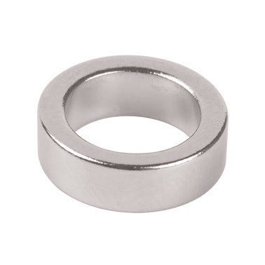 Aimant anneau 1,8kg argenté d8,5/12mm x6