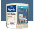 Peinture intérieure multi-supports acrylique mat bleu seram 0,5 L Esprit déco - RIPOLIN