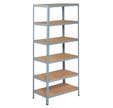 Etagère métal/agglo clipsable