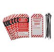10 ETIQUETTES PLAST GB/RO/HU NP OUVRIR