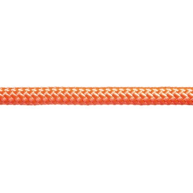 Drisse polyester orange Long.1 m Diam.8 mm