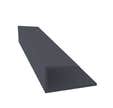 Bordure U simple anthracite Long.3 m Fortex - FREEFOAM