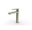 MITIGEUR LAVABO HAUT OR ROSE ALLURE
