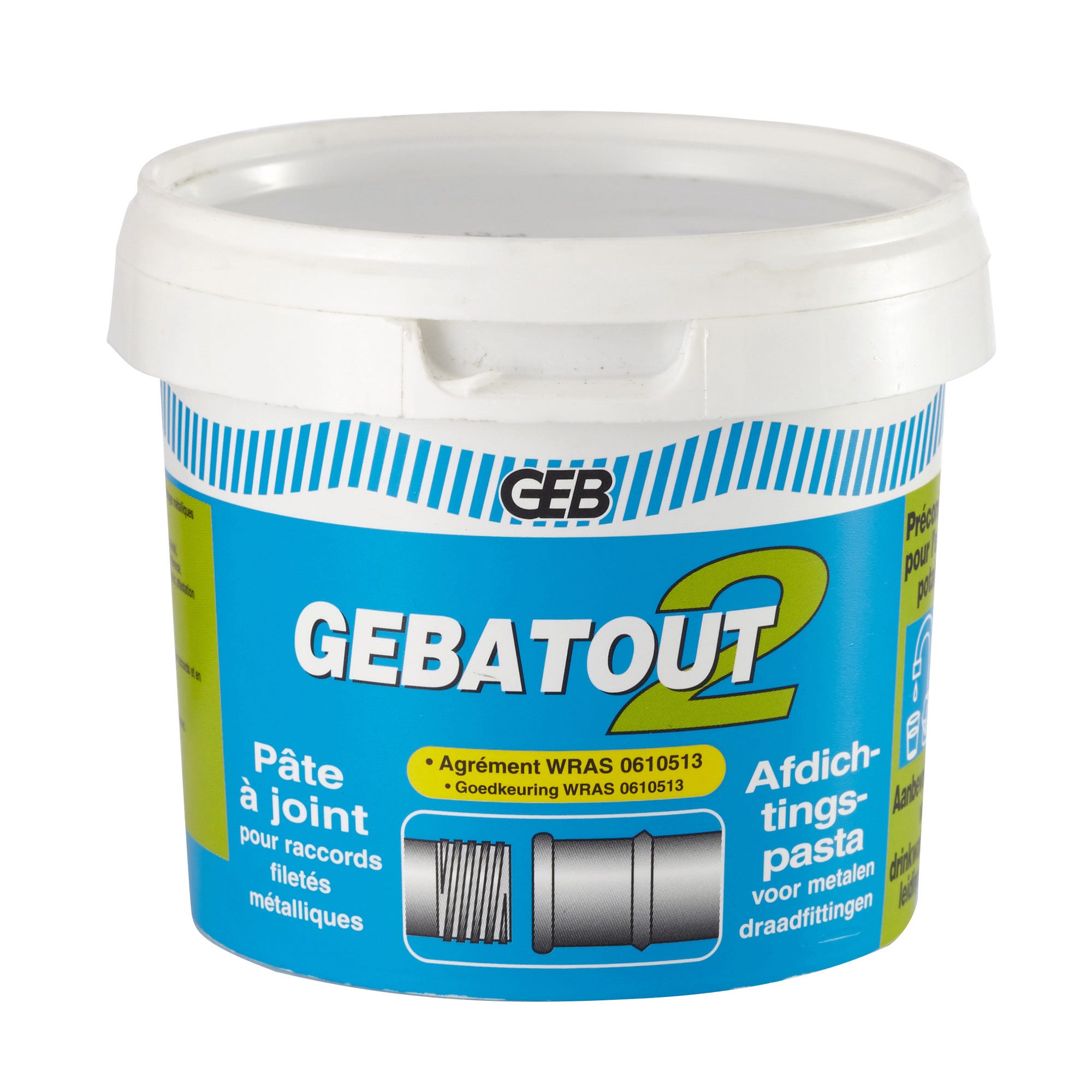 Pâte à joint 500 g Gebatout 2 - GEB 0