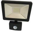 PROJECTEUR LED DETECTEUR 1800LM 20W NOIR