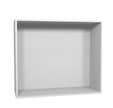 Caisson haut l.90 x H.76,8 x P.33 cm Blanc