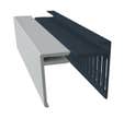 Set d'arrêt ventile gris ciment 25 mm Long.3 m - FREEFOAM