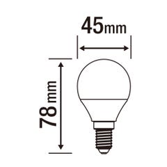 Ampoule LED E14 2700K - ZEIGER 1