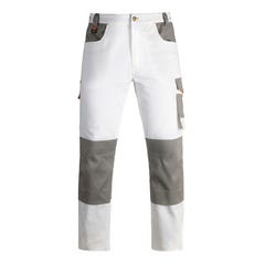 Pantalon de travail blanc T.M Paint Industry - KAPRIOL 3