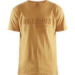 Tee-shirt de travail "Blåkläder" 3D jaune T.XXXL