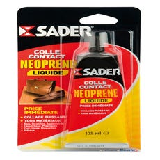Colle contact néoprène liquide 125 ml - SADER