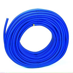 Tube multicouche gainé bleu Diam. 20mm Ep. 2mm en couronne Long. 50m - COMAP 0