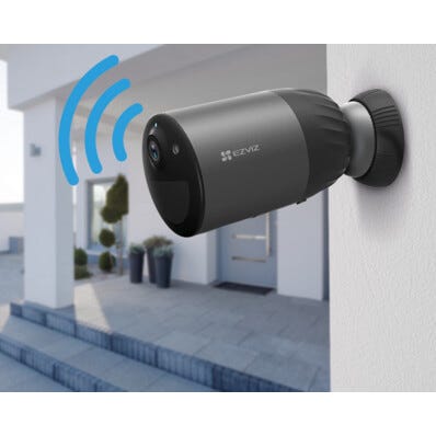 Caméra de surveillance 2K+ (4MP) ss/fil EZVIZ sur batterie _ BC1C 1