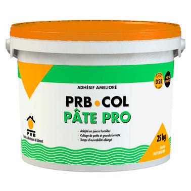 Colle carrelage en pâte 25 kg Pâte Pro - PRB 1