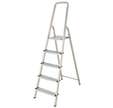 Escabeau aluminium 5 marches - ESCALUX