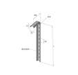 Pendard PPA 500 Long 550 mm SZ - OB PROFILS
