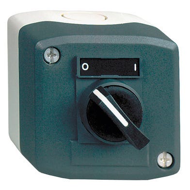 Boîte 1 bouton tournant à manette Diam.22 mm Harmony - SCHNEIDER ELECTRIC 1