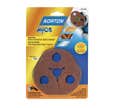 Lot de 3 disques abrasifs fibre AVOS grain 50 décapage métal bois pour plateau meuleuse AVOS Diam.115 mm