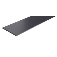 Clin pour bardage gris anthracite L.3600 × l.180 × Ep.8 mm HardiePlank Smooth 0