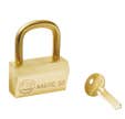 Cadenas laiton 55 mm 3 clés