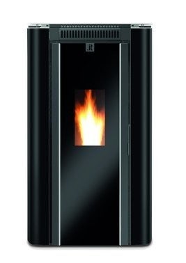 poele a granules punto ermetica 7 5 kw noir unical bricoman